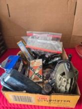 Box of Assorted Fishing/Tackle Items. All one Money. Sports, Outdoor Recreation.