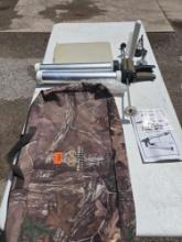 Real Tree Outfitters, Jerky and Sausage Gun with Accessories and Paperwork.