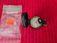 Engineer, Lensatic Compass. Camping, Outdoor Recreation, Tools.