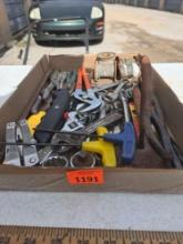 Box of Assorted Tools. All one Money.