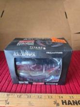 Vintage, BattleStar Galactica Cylon Raider Collectible Figure. In Original Packaging.