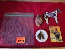Group of Western Refrigerator Magnets. All one Money.