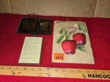 4 Assorted Wall Hanging Decor Items. All one Money.