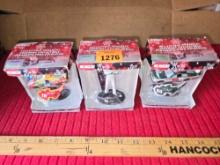 3 Nascar Collectible Ornaments. All one Money