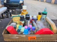 Box of Office and Crafting Items.