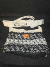 Crochet Soda Can Lid Crafted Purse/Shoulder Bag. Fashion, Apparel.