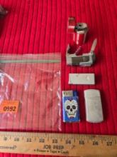 5 Assorted Refillable Lighters. All one Money.
