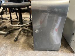 GE washing machine base w/ storage drawer