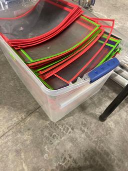 tub of folders