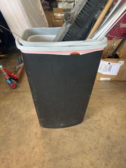 trash cans