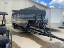 2023 Trifecta 24ft Tritoon 24UL LE boat with 200 Hp mercury