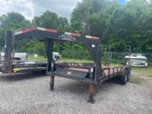 20ft gooseneck trailer with ramps