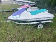 Polaris jet ski with trailer