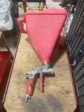 wal-board hopper sprayer gun