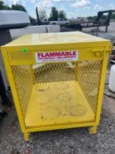 propane bottle lock cage