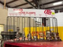 various hose clamps
