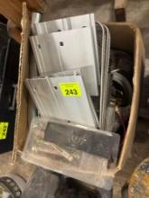 cable trays; motors; pins; misc