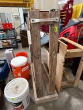wood stand