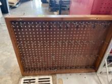 peg board