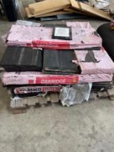 pallet of roofing shingles