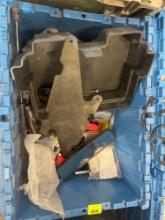 5th wheel couple locks; 2in trailer ball hitch locks; rearview mirror; gas prop; misc hardware