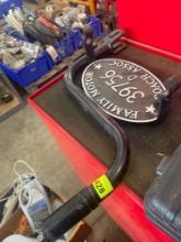 cattle trailer crank handle