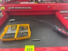 DeWalt drill bit case; magnet