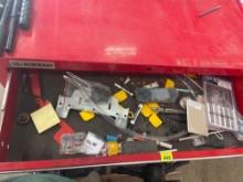 markers; labels; chisel set; misc