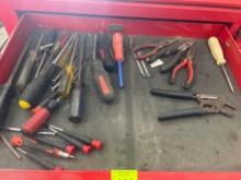 screw drivers; pliers; wrenches