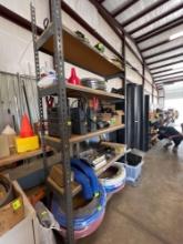 shelving without contents