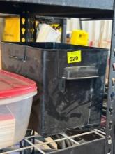 battery box and zip ties; miniature lightbulb