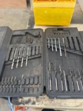 hose reel; Black&Decker drill bits; bumper reinforcement bar
