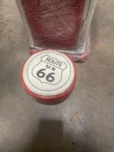 decorative retro Route66 gas pump