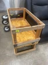 wood tables