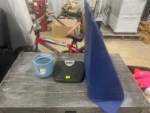 scale; planter; padded triangle