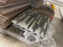 tile; interlocking floor/wall tile