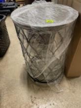circular end table
