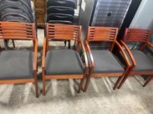 4x office chairs