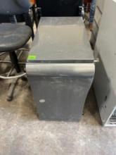 GE washing machine base w/ storage drawer