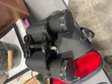 binoculars and binocular case