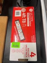 three or four lamp electronic ballast