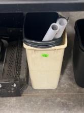 trash cans