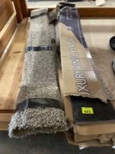 luxury vinyl planks; carpet