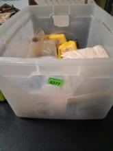engine oil; bleach pacs; misc