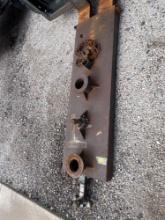 Different styles hitch slide on plate for forklift forks