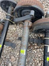 Rv axles w/hubs