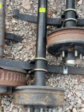 Rv axles w/hubs