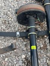 Rv axles w/hub