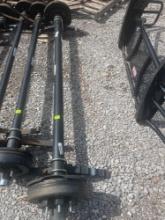 Rv axles w/hub