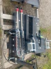 Demco 16K autoslide 5th wheel hitch-rail; Falcon All Terrain flat tow bar